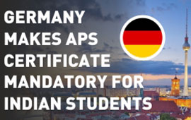 Germany makes APS certificate mandatory for Indian Students 