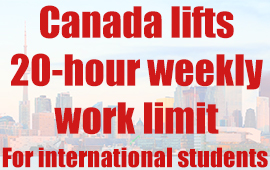 Canada lifts 20-hour weekly work limit for international students 