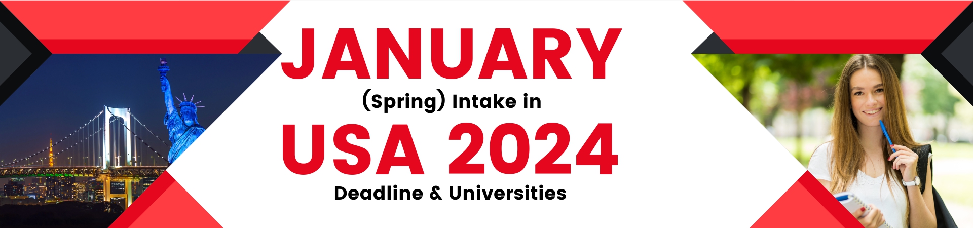 January (Spring) Intake in USA 2024: Deadline & Universities