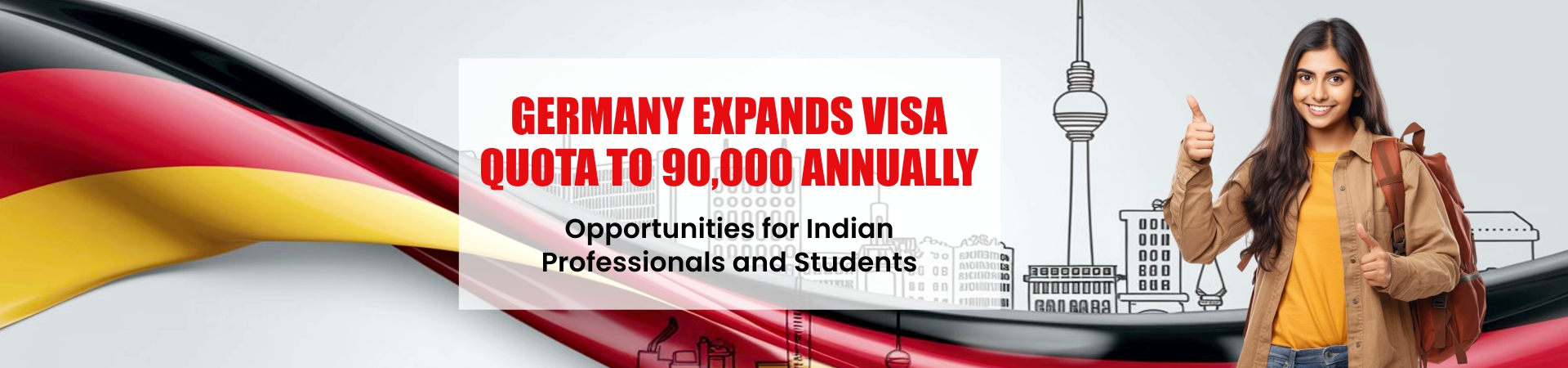 Germany Expands Visa Quota to 90,000 Annually: Opportunities for Indian Professionals and Students 